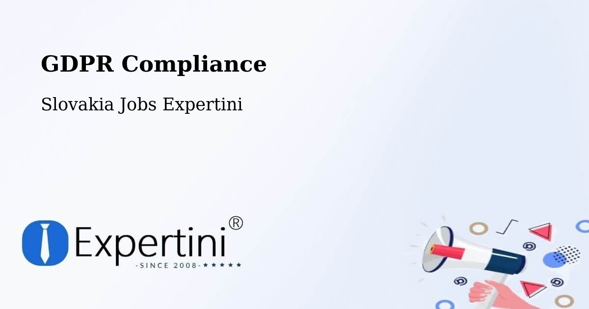 EU GDPR Compliance Statement – Sobrance - Slovakia Jobs Expertini