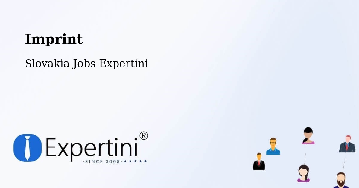 Imprint – Sobrance - Slovakia Jobs Expertini