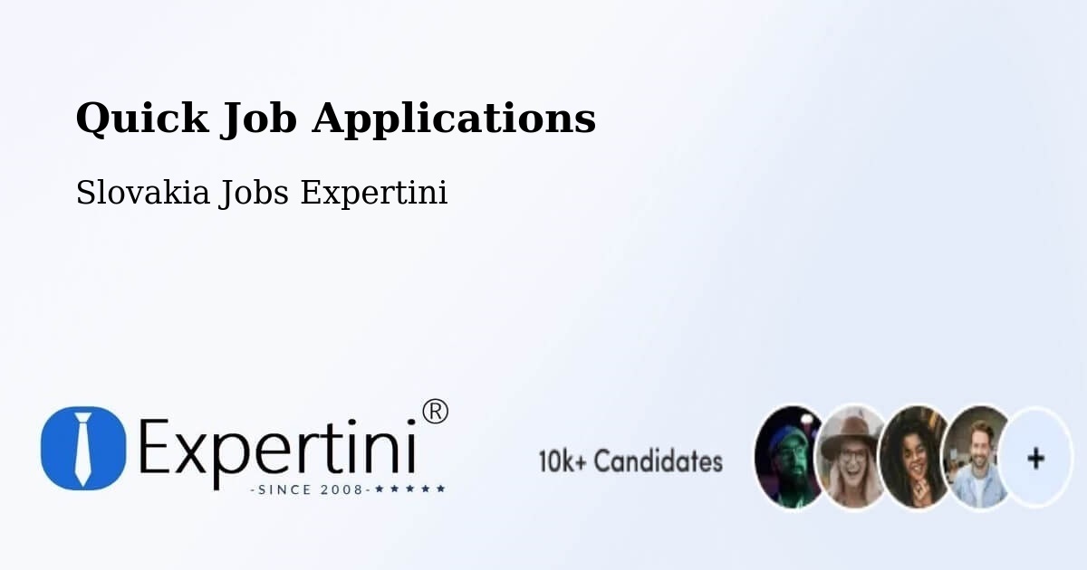 Quick Apply Feature – Sobrance - Slovakia Jobs Expertini