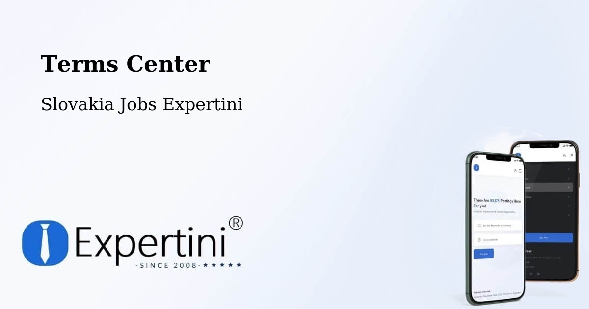 Terms of Service – Sobrance - Slovakia Jobs Expertini